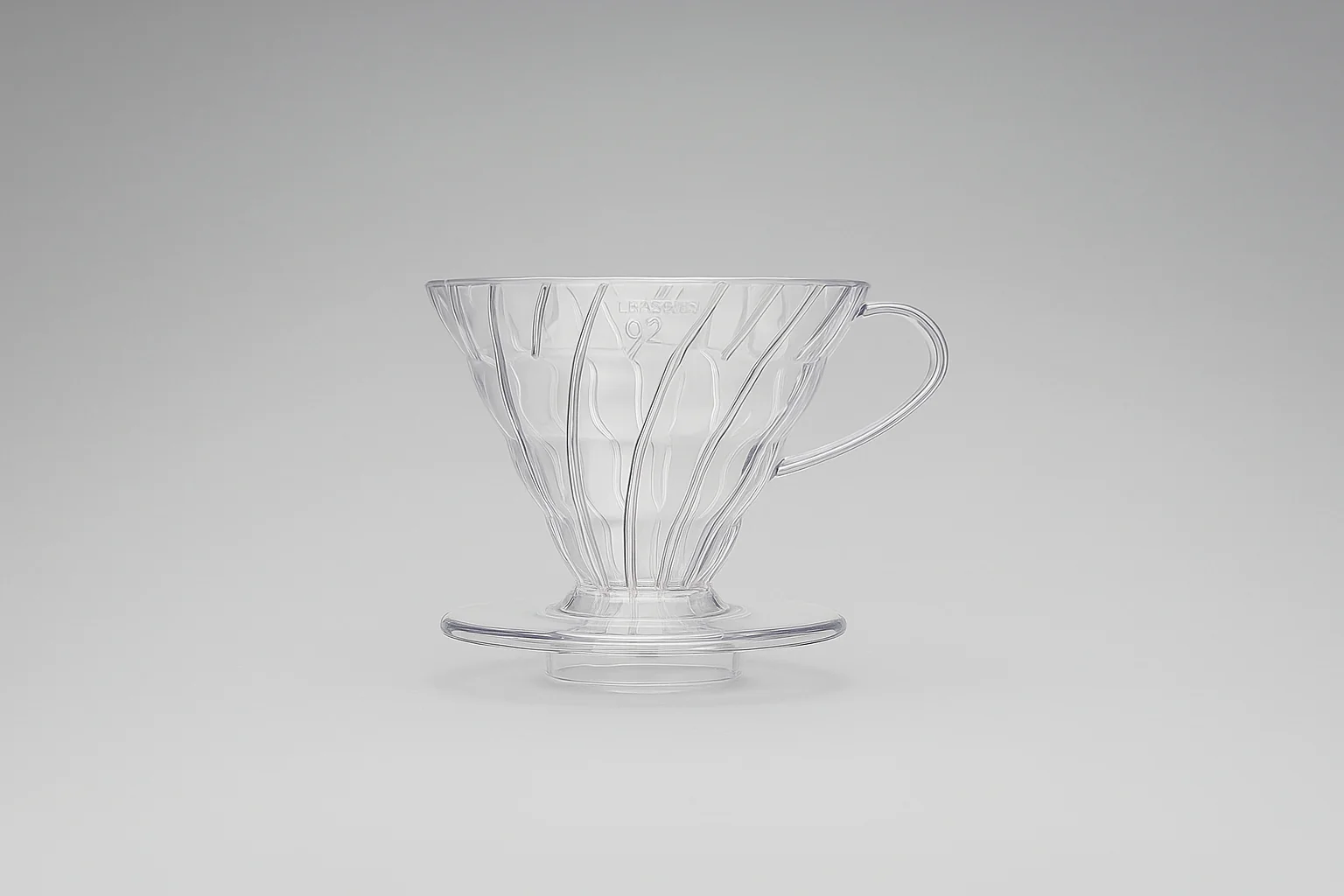 Hario V60, Plastic Dripper Clear, Size 02